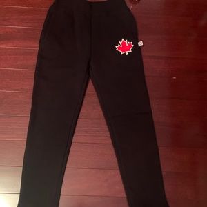 NWT  Boy’s Hudson Bay Stripes Canada Joggers Sz. 8